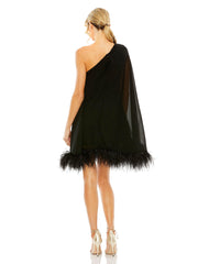 Short One Shoulder Cocktail Dress One Shoulder & Short Fit Mac Duggal 11623