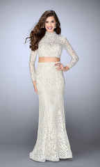Long Formal La Femme Dress 24013