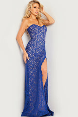 Jovani 26051 Fitted Long Formal Prom Dress