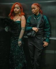 Sexy Mermaid Spaghetti Straps Dark Green Sequin Inspo For Black Women Girls Formal Party Gowns Long Prom Dresses AB1764