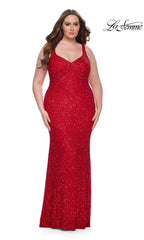 La Femme 31163 Plus-Size Formal Prom Dress