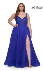 La Femme 31251 Plus-Size Formal Prom Dress