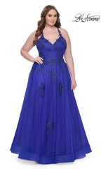 La Femme 31378 Plus-Size Formal Prom Dress