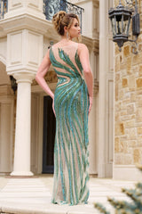 Jovani 39943 Long Mermaid Beaded Evening Prom Formal Dress