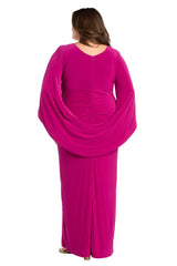 Long Plus Size Dress Formal R&M Richards 5899W