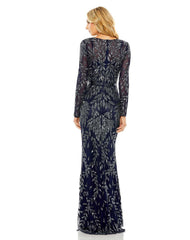 Formal Long Sleeve Evening Dress Long Sleeves & Formal Style Mac Duggal 6023
