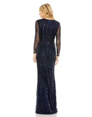 Long Sleeve Formal Dress Long Sleeves Mac Duggal 93781