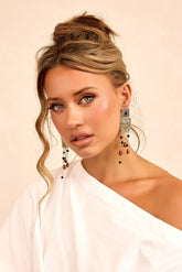 Venetian Earrings - Brown