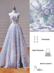 Sparkly Prom Dresses Aesthetic Ball Gown Sweetheart Light Sky Blue With Beads Inspo Impress Long Party Formal Gown For Teenagers High Schools AQ049