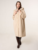 Long Faux Fur Cardigan