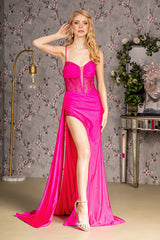 Prom Long Beaded Formal Mermaid Dress