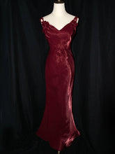 Vintage 1950s Mermaid V Neck Burgundy Prom Dresses Inspiration Long Party Evening Dress 18th Birthday Outfits AB2377