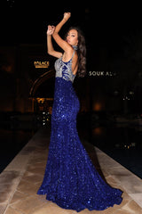 Portia and Scarlett PS24614 Long Mermaid Prom Dress
