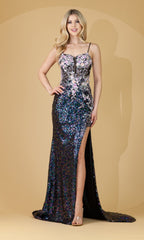Amelia Couture Long Formal Dress tm1020