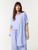 Oversized Pinstripe Shirt