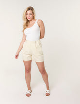 Shorts With Pleated Design