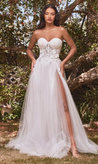 Long Formal Dress CB080W by Ladivine