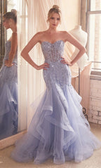 Formal Long Dress CD332 By Ladivine