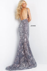 Jovani 06203 Formal Spaghetti Strap Long Gown