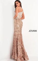 Jovani 06469 One Shoulder Formal Long Prom Gown
