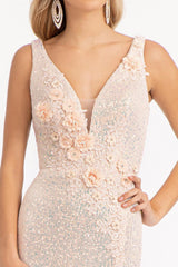 Prom Long Formal Sleeveless Evening Dress