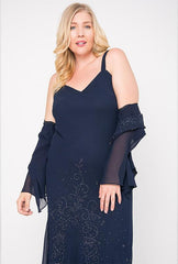 Formal Long Dress Mother of the Bride R&M Richards RM158260
