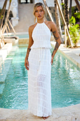 Seraphina Maxi Skirt - White