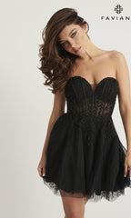 Faviana Short Party Dress 11120