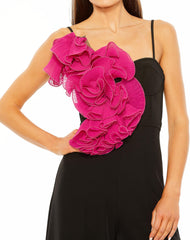 Long Formal Ruffle Wide Leg Jumpsuit Ruffle Wide Leg Jumpsuit Mac Duggal 11767