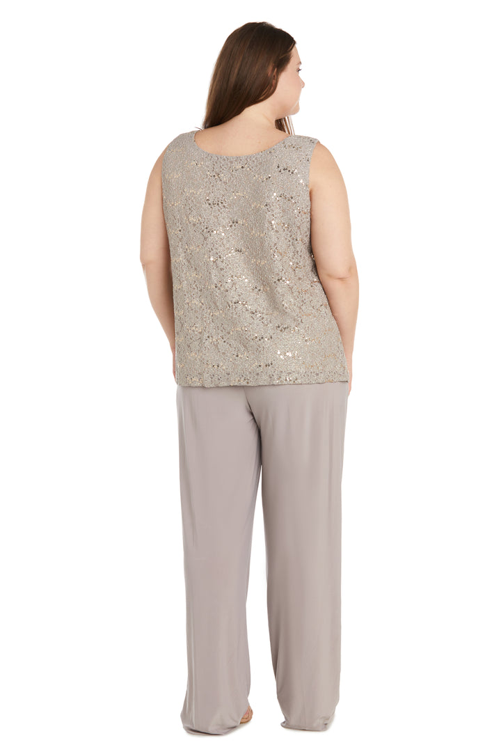 Plus Size Formal Jacket Pant Suit Suit R&M Richards 1351W