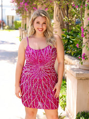 Primavera Couture 14021 Fitted Short Homecoming Dress