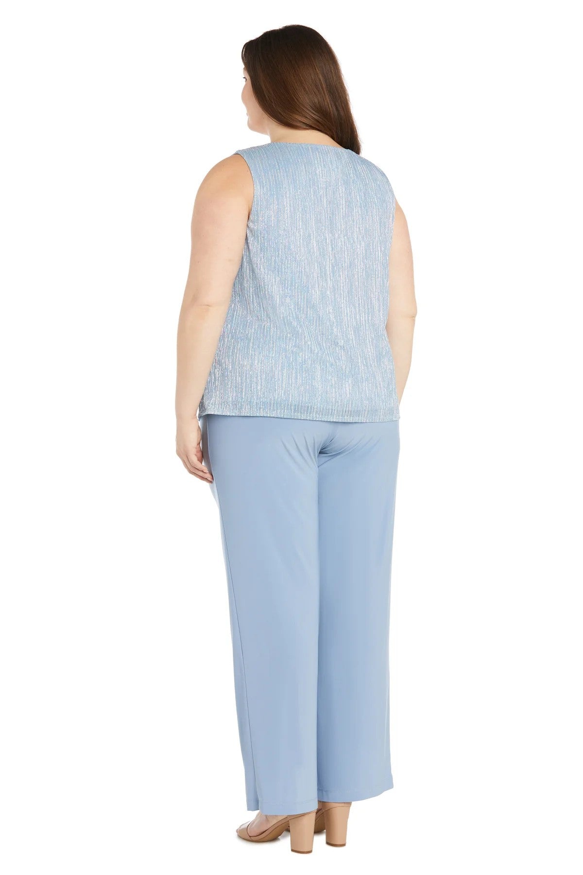Plus Size Formal Pant Suit Long R&M Richards 1642W