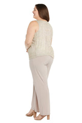 Plus Size Formal Pant Suit Long R&M Richards 1642W
