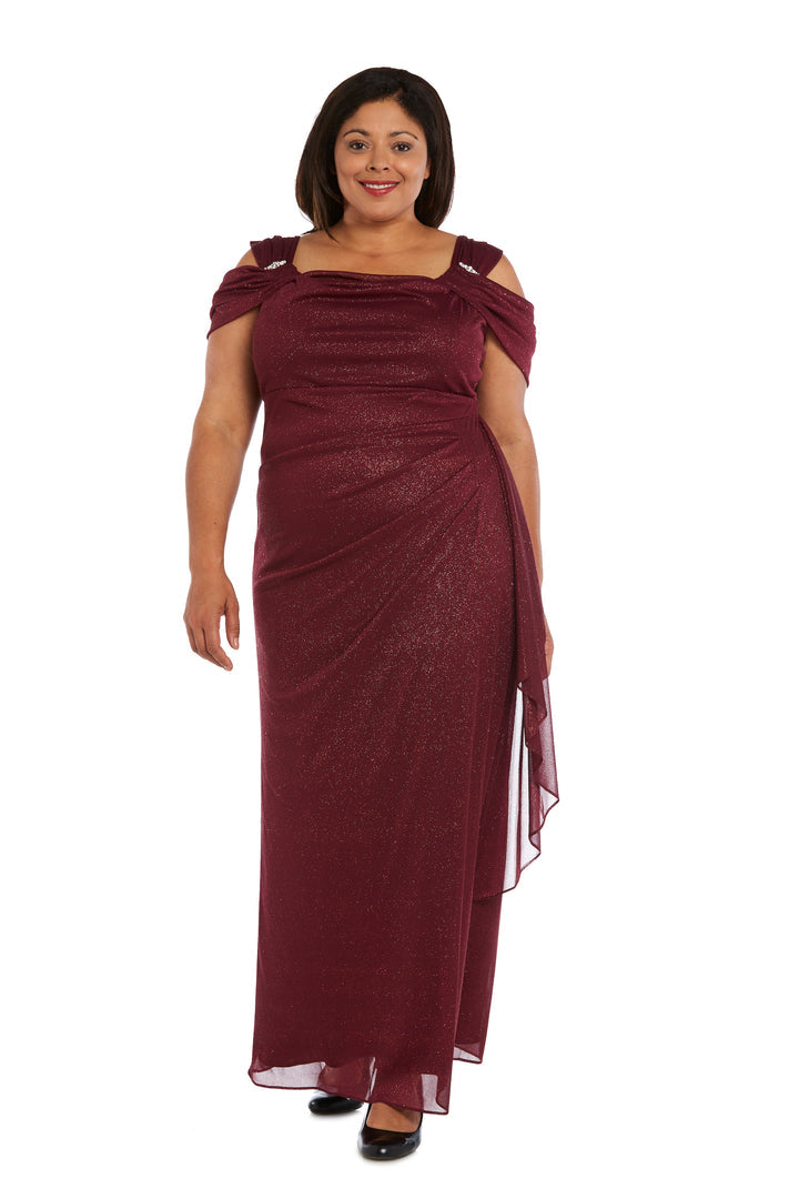 Long Plus Size Dress Formal Evening R&M Richards 2061W
