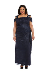Long Plus Size Dress Formal Evening R&M Richards 2061W