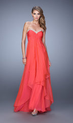 Long Formal La Femme Dress 21374