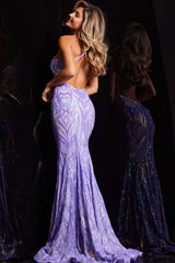 Jovani 23852 Mermaid Long Formal Fitted Prom Dress