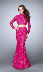 Long Formal La Femme Dress 24013