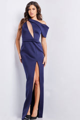 Jovani 24017 High Slit Long Evening Formal Dress
