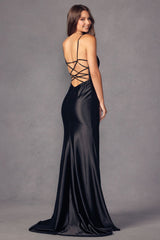 Juliet 2417 Long Fitted Formal Evening Prom Dress