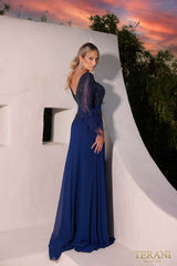 Terani Couture 241M2718 Long Formal Mother of the Bride Dress
