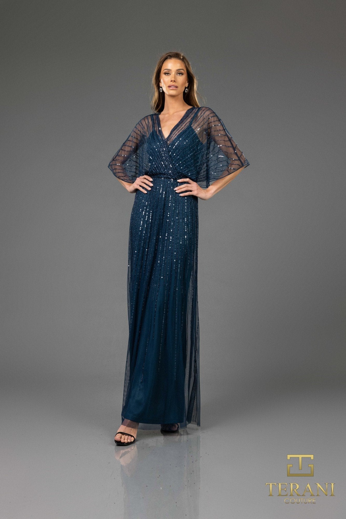 Terani Couture 251M4613 Mother of the Bride Long Formal Dress
