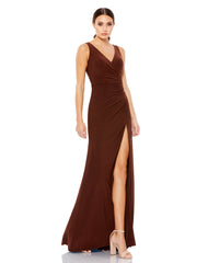 Prom Long Sleeveless Formal Dress Sleeveless Detail Mac Duggal 26513