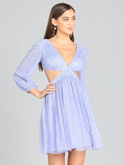 Lara Dresses 29288 Long Sleeve Cut Out Cocktail Dress