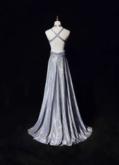 Vintage Prom Dresses 1960s A Line Spaghetti Strap Lilac Backless Sequined With Ruffled Long Prom Gown N3113
