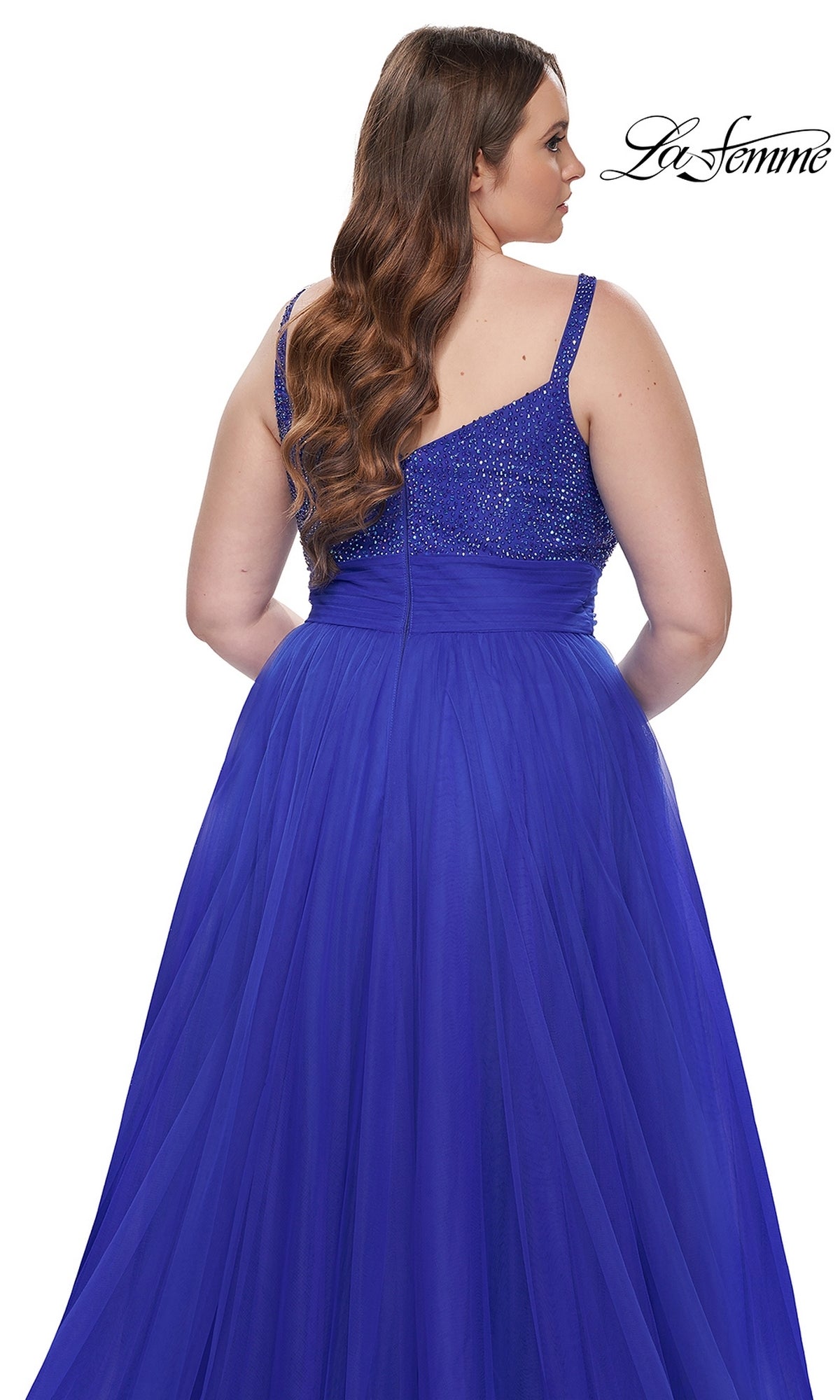 La Femme 31251 Plus-Size Formal Prom Dress