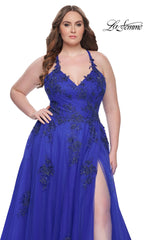 La Femme 31378 Plus-Size Formal Prom Dress