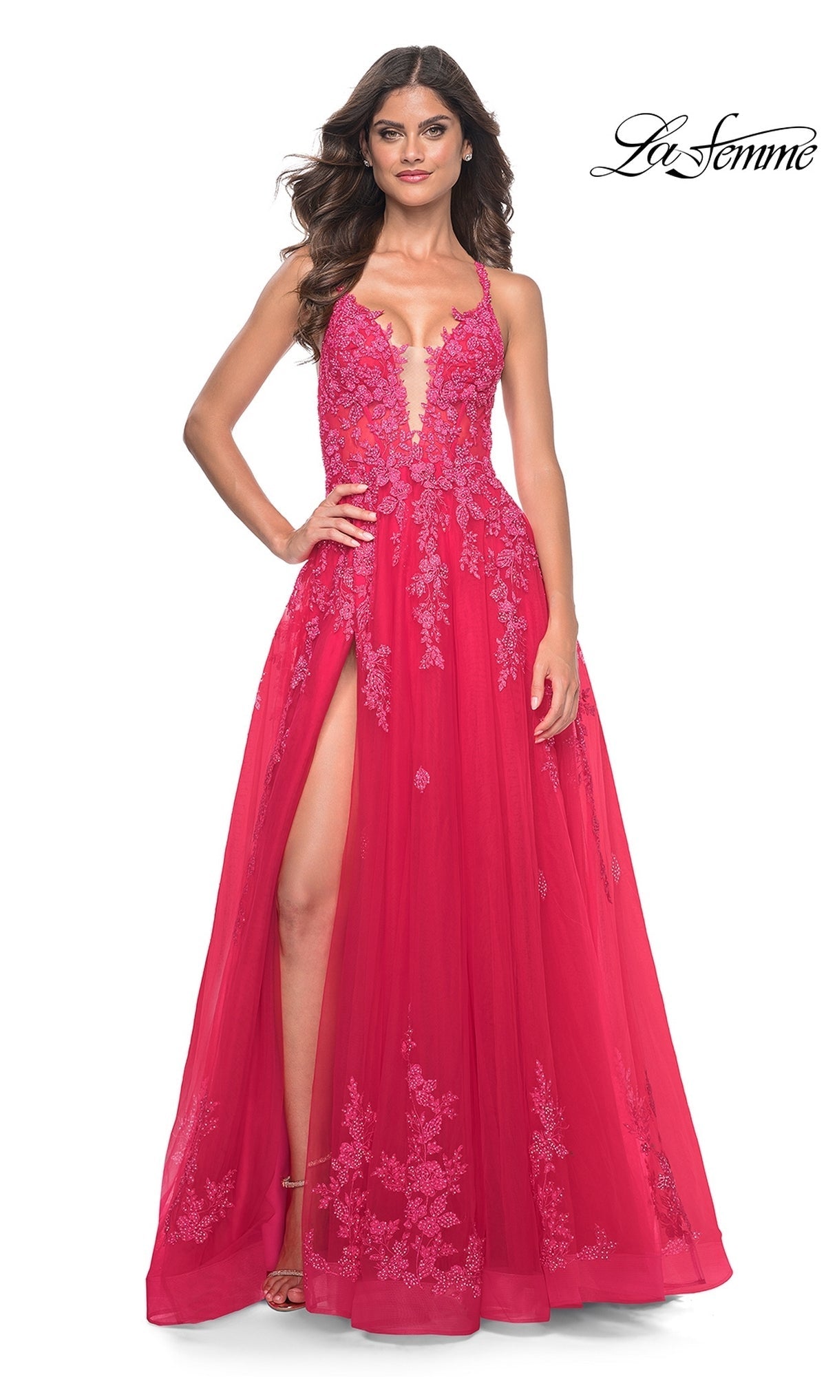 La Femme 32062 Formal Prom Dress