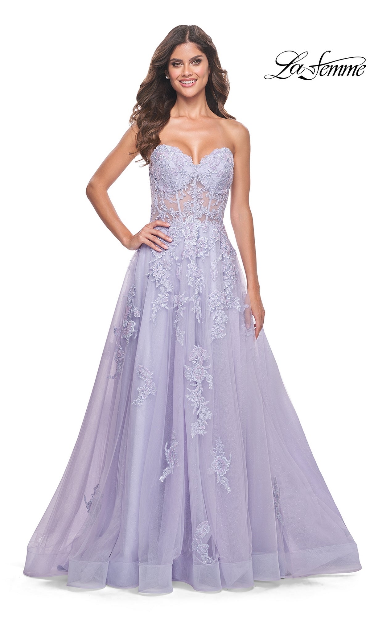 La Femme 32145 Formal Prom Dress