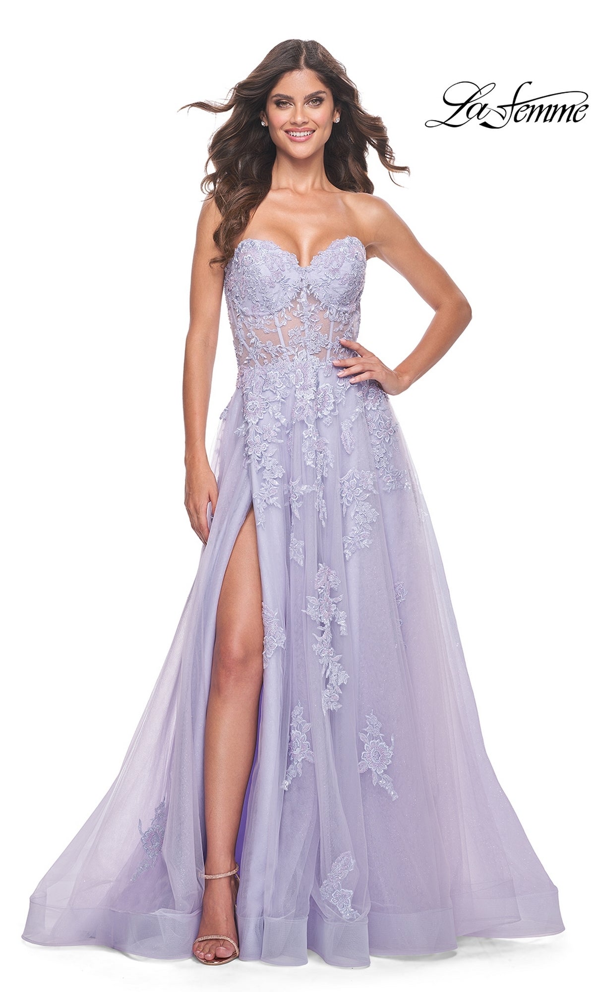 La Femme 32145 Formal Prom Dress
